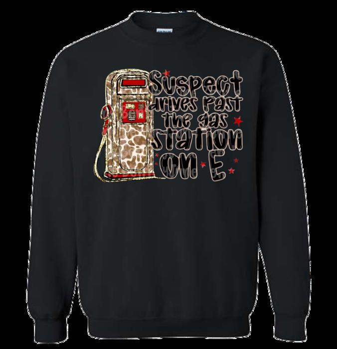 "Suspect Is" Crew Sweatshirts