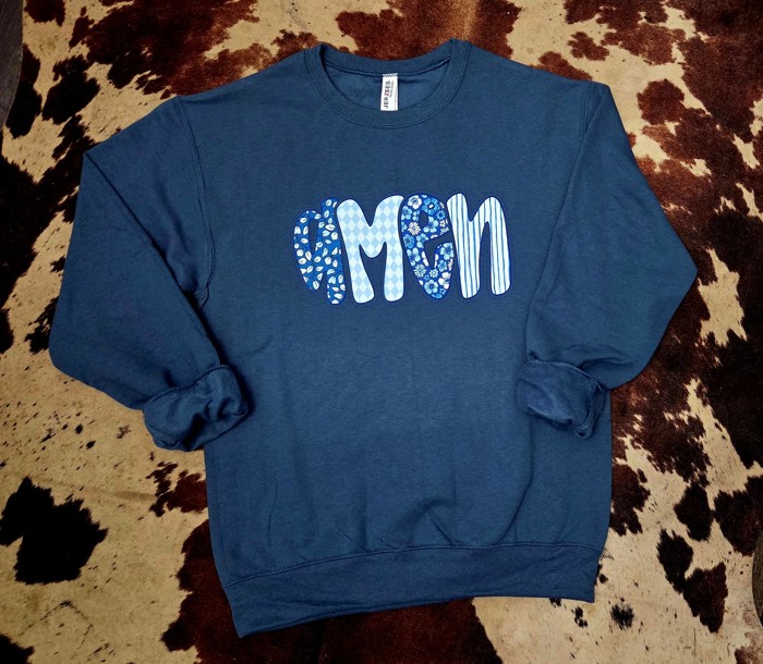 Amen Graphic Crew Sweatshirt