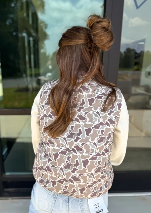 Duck Camo and Dark Camo Vests