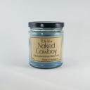  9 oz. Hand-Poured Soy Candles- Strawberry Leather, Leather and Naked Cowboy