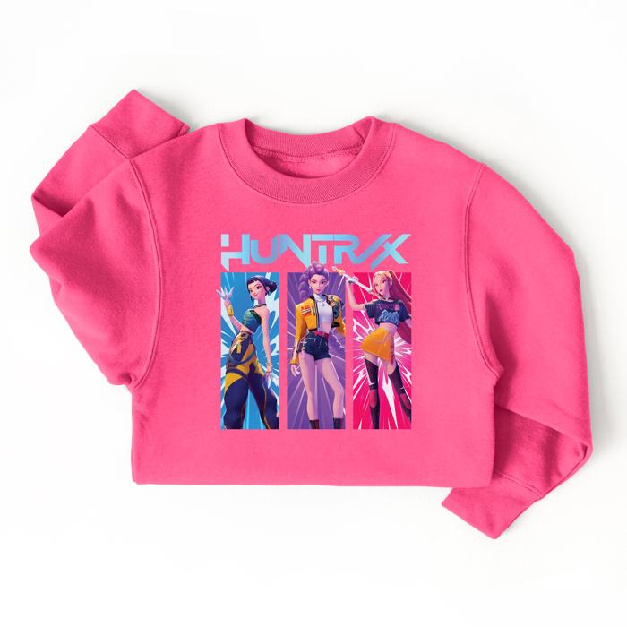 Kpop Demon Hunters Sweatshirt for Girls
