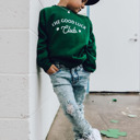  Good Luck Club | Boys St Patricks Day Sweatshirt