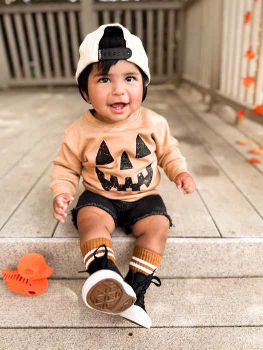 Pumpkin Sweatshirt | Toddler
