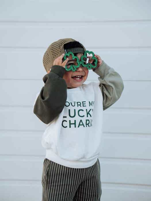 You’re My Lucky Charm Kids Sweatshirt | St. Patrick’s Day