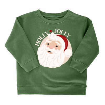 Holly Jolly Santa | Toddler Christmas Sweatshirt