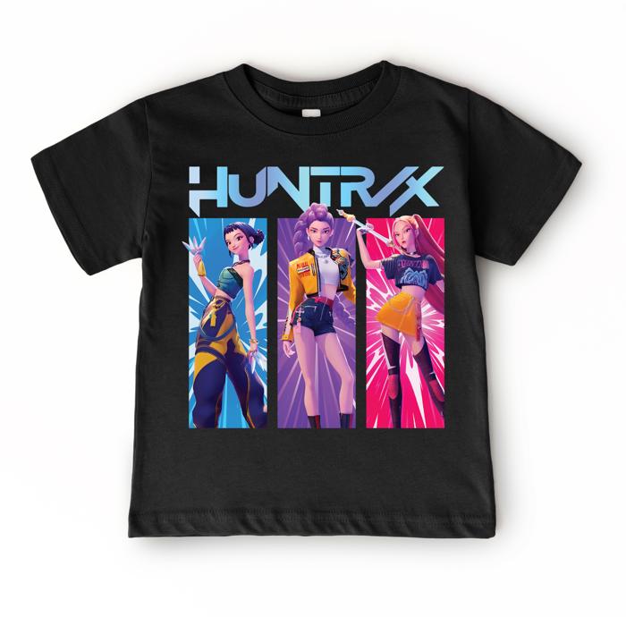 KPop Demon Hunters Toddler Youth Girls T-Shirt