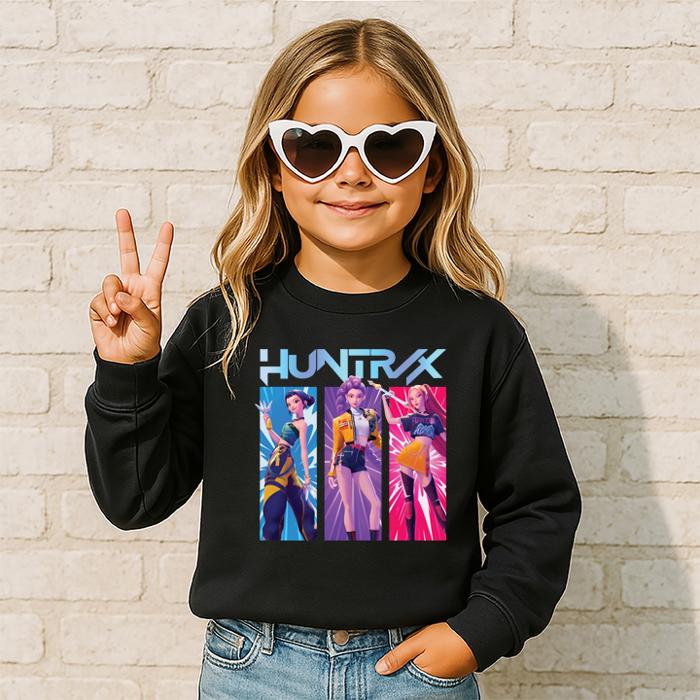 Kpop Demon Hunters Sweatshirt for Girls
