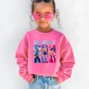 4/5 Pink Kpop Demon Hunters Sweatshirt for Girls