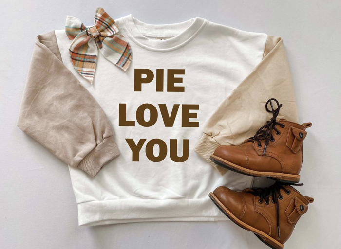 Pie Love You | Baby Thanksgiving Shirt
