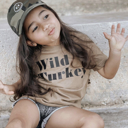  Wild Turkey Tee | Kids Thanksgiving Shirt