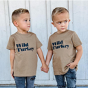  Wild Turkey Tee | Kids Thanksgiving Shirt