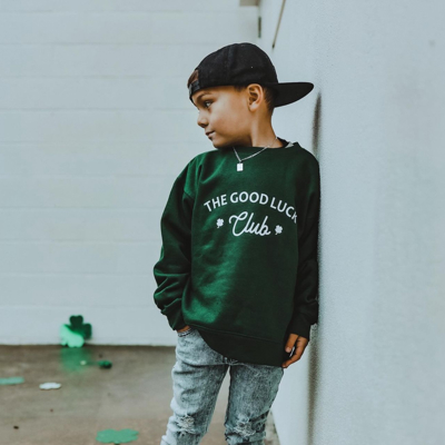 Good Luck Club | Boys St Patricks Day Sweatshirt