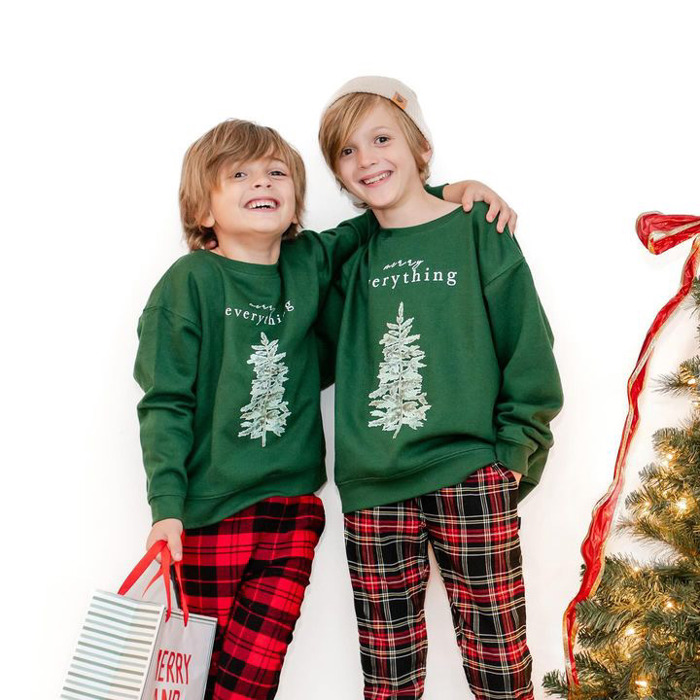 Merry Everything | Toddler Christmas Sweatshirt
