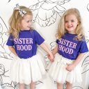  Sister Hood | Toddler + Youth Girls Graphic Tee