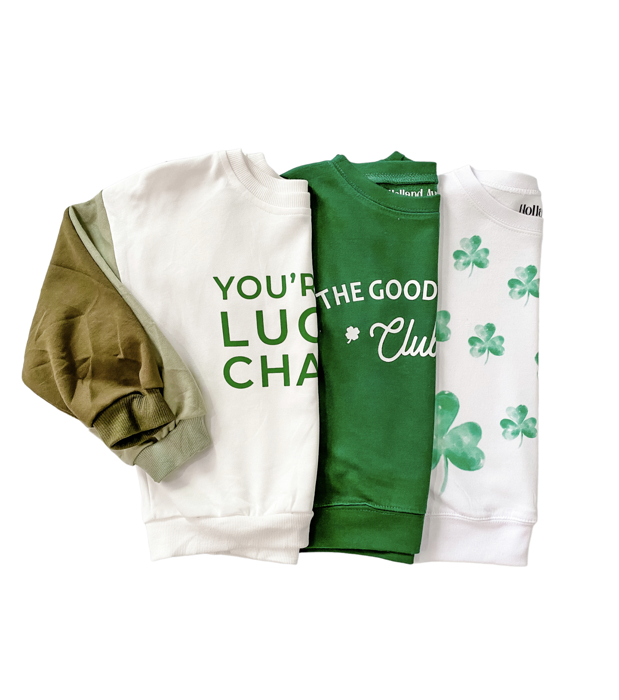 Good Luck Club | Boys St Patricks Day Sweatshirt