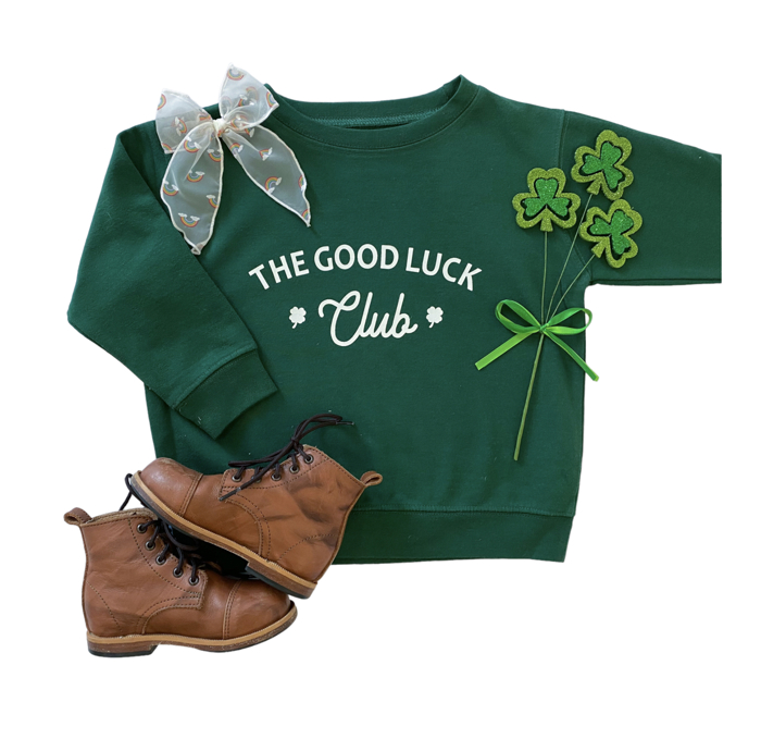 Good Luck Club | Boys St Patricks Day Sweatshirt