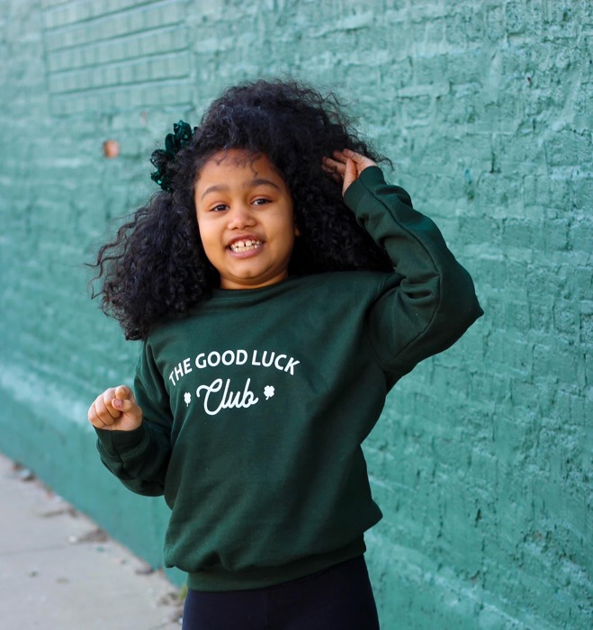 Good Luck Club | Boys St Patricks Day Sweatshirt