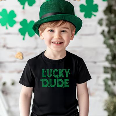Lucky Dude | Boys St Patricks Day Shirt