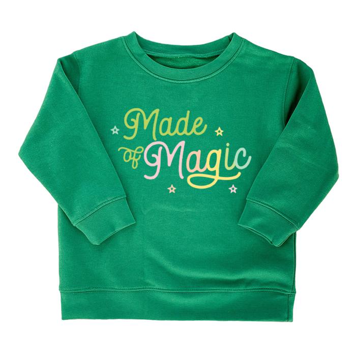 Made of Magic | Girls Toddler & Youth St. Patrick’s Day Sweatshirt