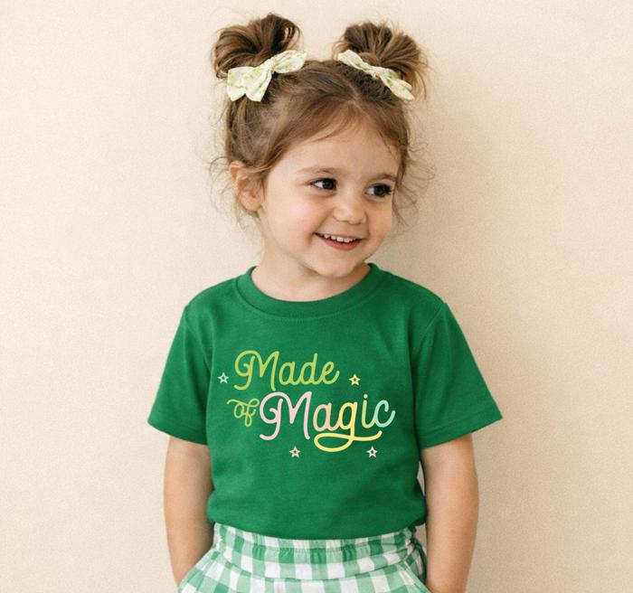 Made of Magic | Toddler Girls St Patricks Day Tee