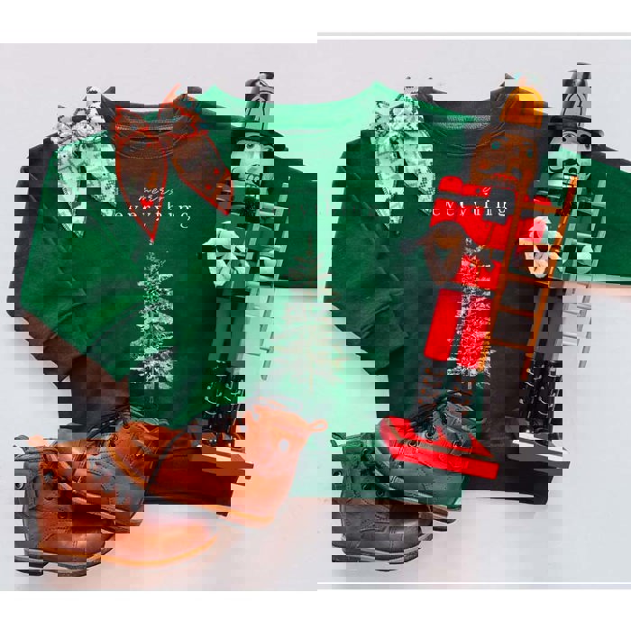 Merry Everything | Baby Christmas Sweatshirt