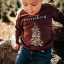  Merry Everything | Baby Christmas Sweatshirt