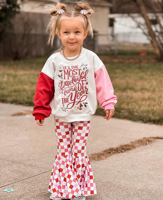 Most Wonderful Time | Kids Christmas Sweatshirt | Toddler 