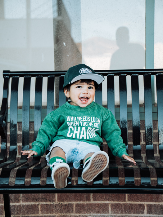 Who Needs Luck | Boys Toddler and Youth St. Patrick's Day Sweatshirt