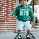  Who Needs Luck | Boys Toddler and Youth St. Patrick's Day Sweatshirt