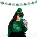  Made of Magic | Girls Toddler & Youth St. Patrick’s Day Sweatshirt