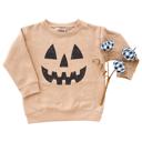 2T Beige Pumpkin Sweatshirt | Toddler