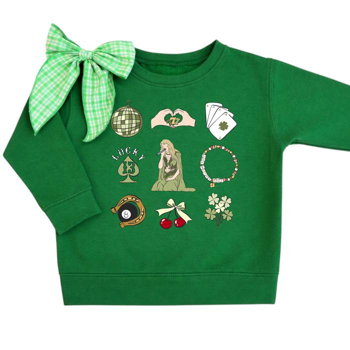 Lucky 13 | Girls Toddler & Youth St. Patrick’s Day Sweatshirt