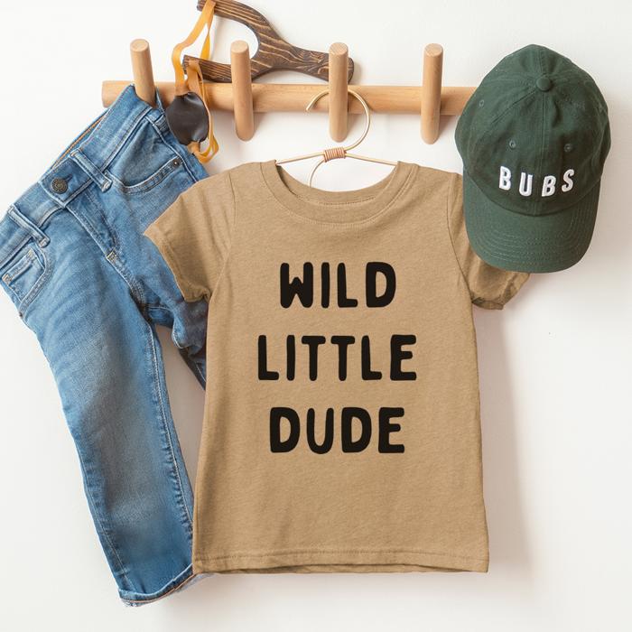 Wild Little Dude |  Toddler Boys Shirt