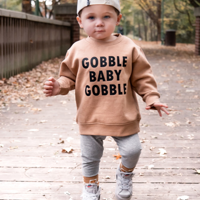 Gobble Baby | Kids Thanksgiving + Fall Sweatshirt