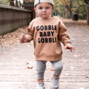  Gobble Baby | Kids Thanksgiving + Fall Sweatshirt