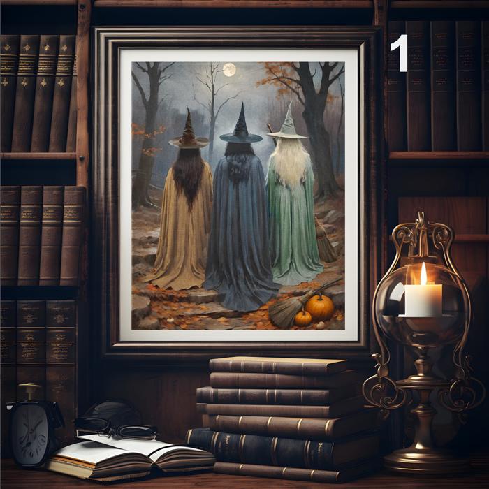 Whimsigoth Halloween Prints