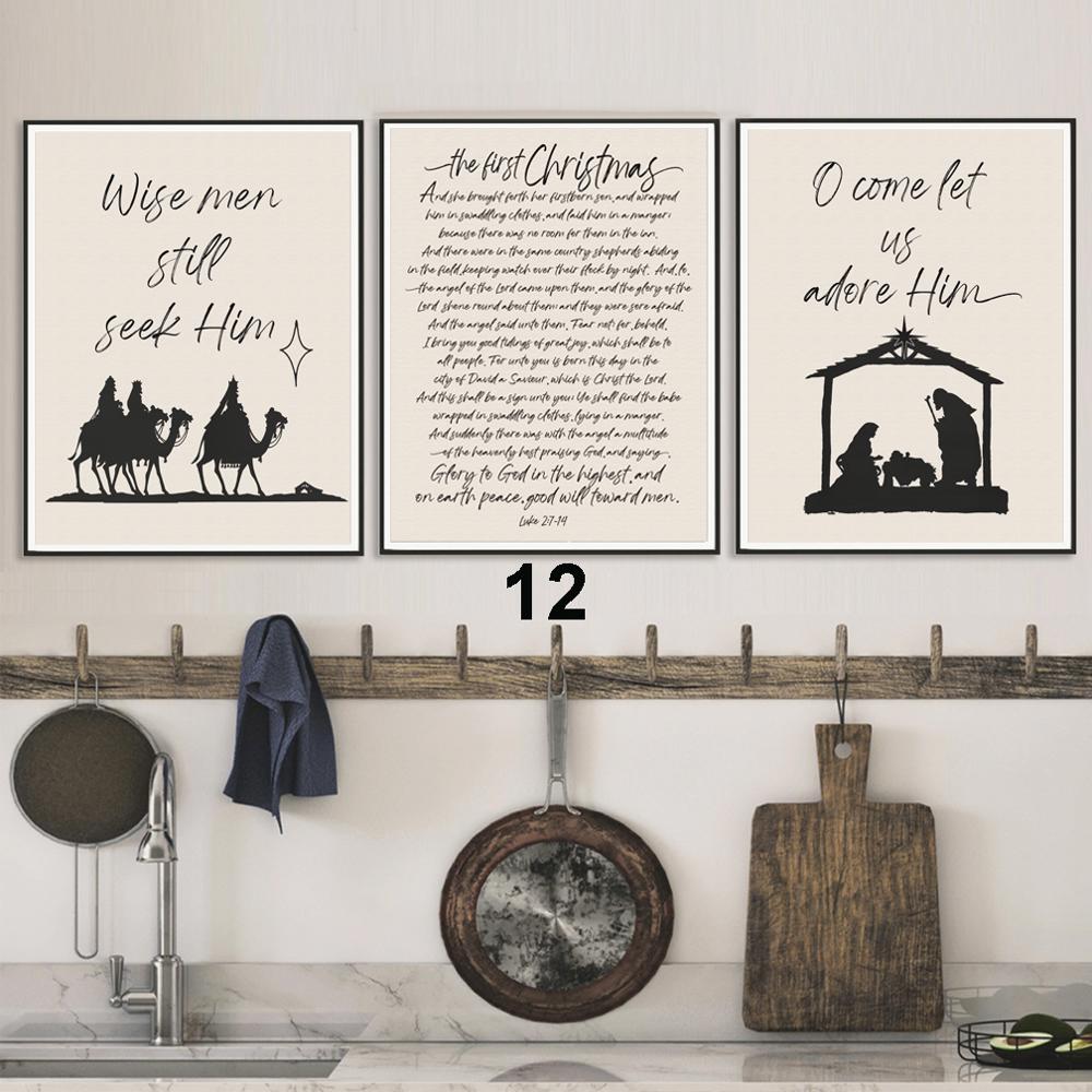 Set Of 3 Prints - Christmas Collection