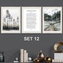  Sets Of 3 Prints - All Seasons