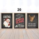  Set Of 3 Prints - Christmas Collection