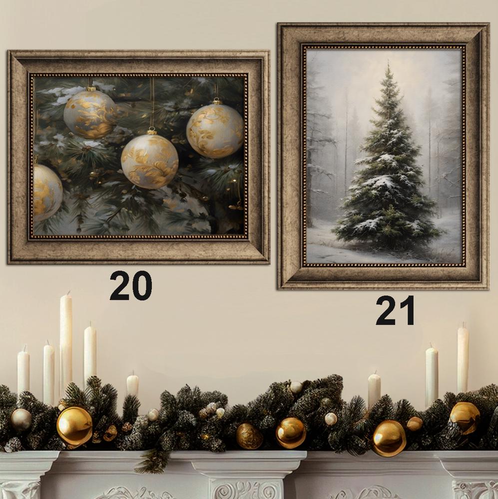 Quaint Christmas Heirloom Prints