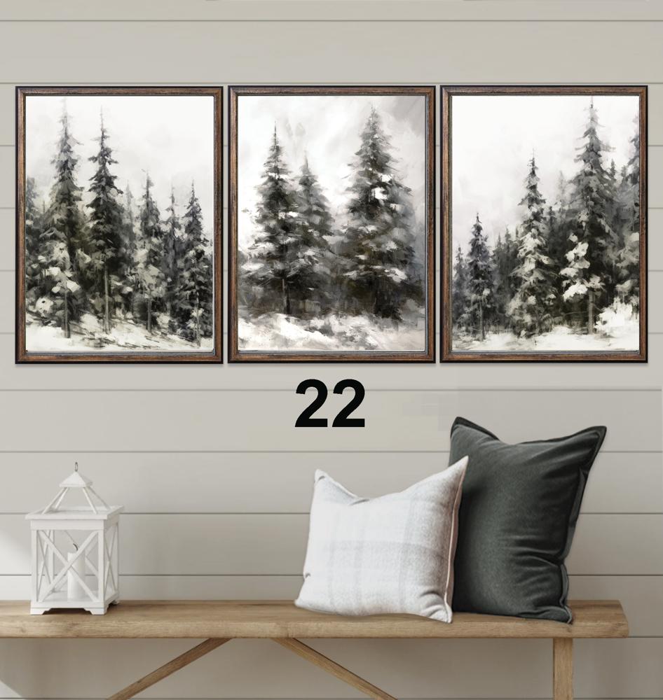 Set Of 3 Prints - Christmas Collection