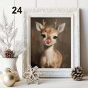 5x7 on 6x8 Paper 24. Little Red Joys Of Christmas Vintage Prints