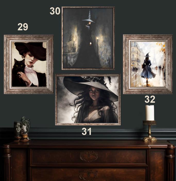 Whimsigoth Halloween Prints