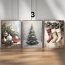  Set Of 3 Prints - Christmas Collection