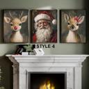  Oh Deer It's Christmas! Set Of 3 Prints