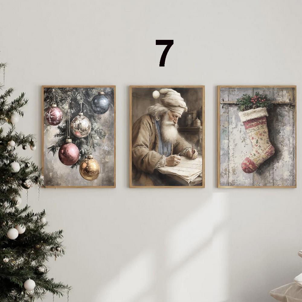 Set Of 3 Prints - Christmas Collection