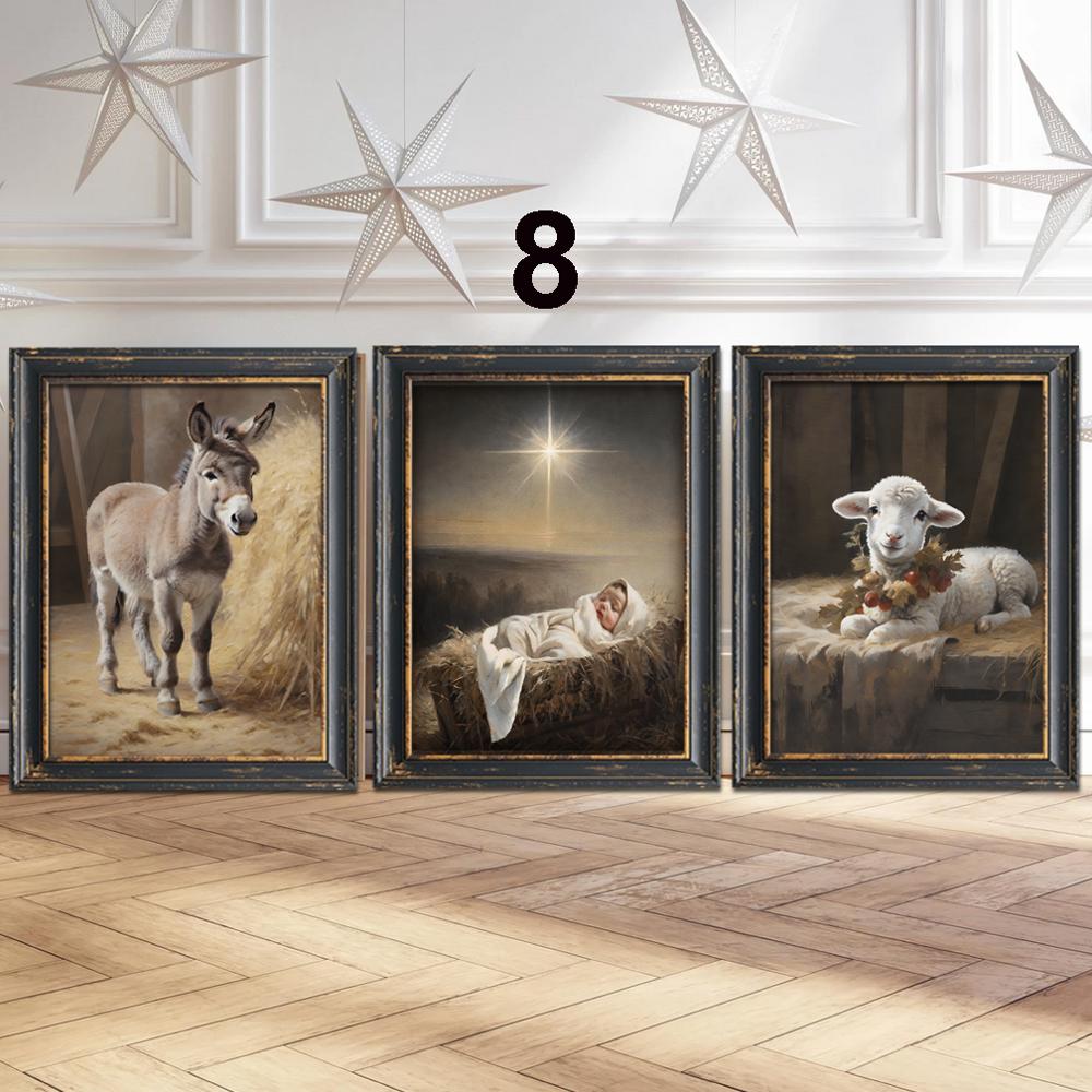 Set Of 3 Prints - Christmas Collection