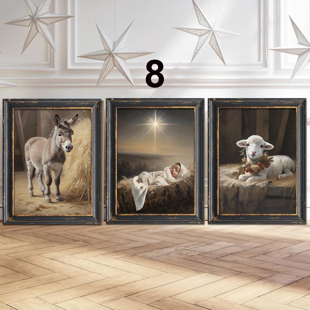 Set Of 3 Prints - Christmas Collection