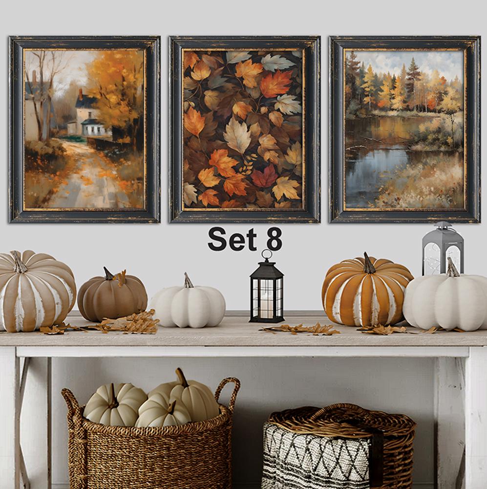 Sets Of 3 Prints - All Seasons