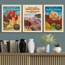  Nat'l Parks & Monuments-Vintage Travel Prints